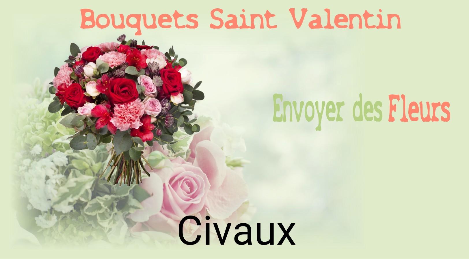 Roses de Saint-Valentin livrées à Civaux